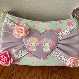 My Melody & My Sweet Piano Pearl Pastel Shoulder Bag